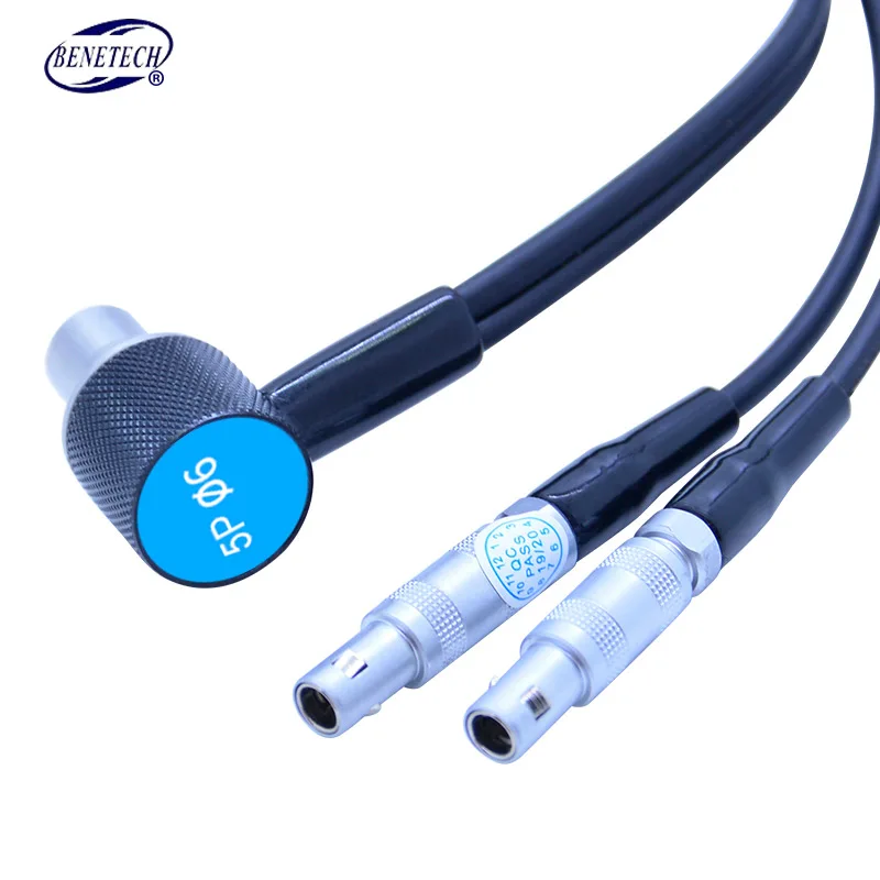 Ultrasonic thickness gauge Probe transducer diameter 10mm/5MHz 6mm/5Hz original Probe for Benetech GM100 GM100+ GM130 GT1130