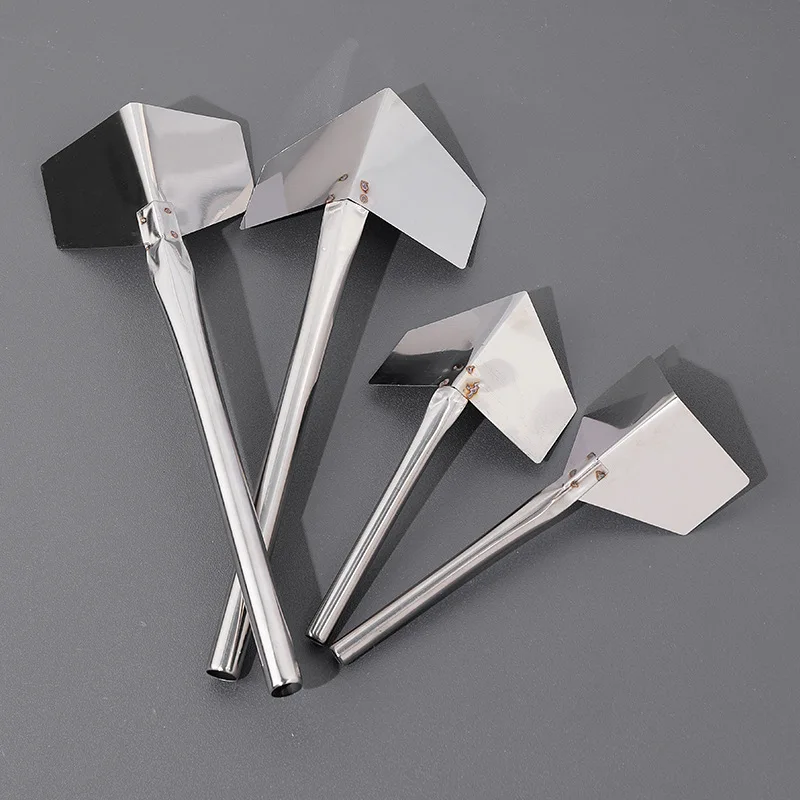 4Pcs Construction Tools Stainless Steel Putty Knife Drywall Scrapers Hand Tool Inside Outside Corner Scraping Hand Tool