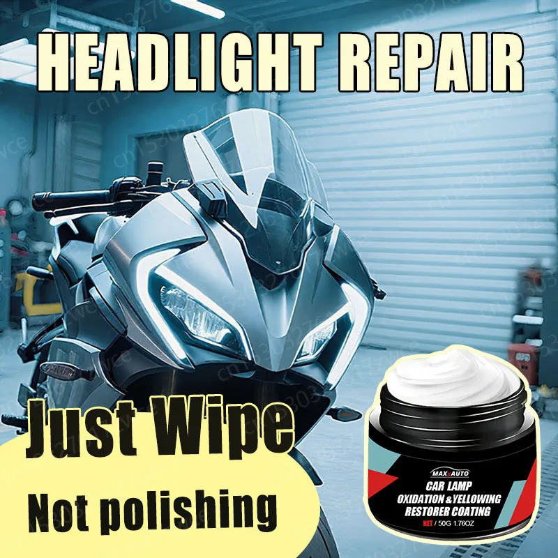 Motorcycle Car Headlight Restoration Polishing Headlamp Dashboard Scratch Remove Repair Cleaning Oxidation Headlight Polish