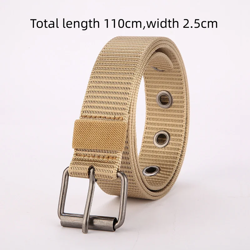 Fashionable Men's Pin Buckle Belt High Quality Simple Outdoor Adventure Multifunctional Belt Retro Men's Birthday Gifts