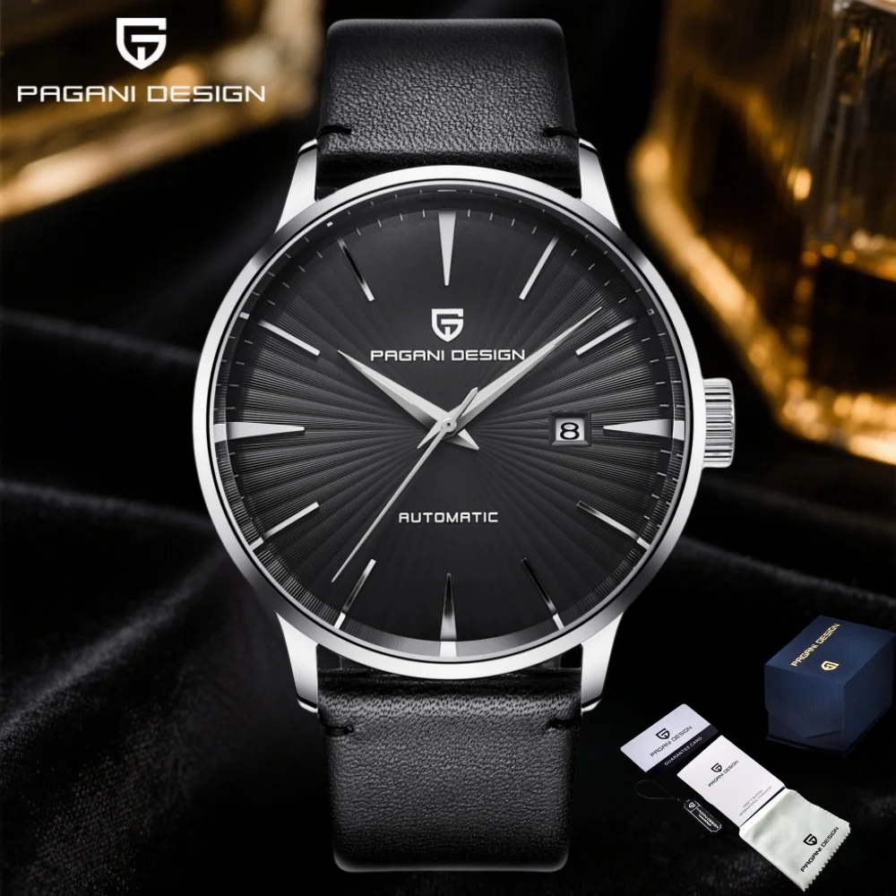 

Pagani Design 2025 Новые мужские механические часы Seagull 2813 43 мм из нержавеющей стали в стиле ретро PD2770 Водонепроницаемые 50 м Reloj Hombre