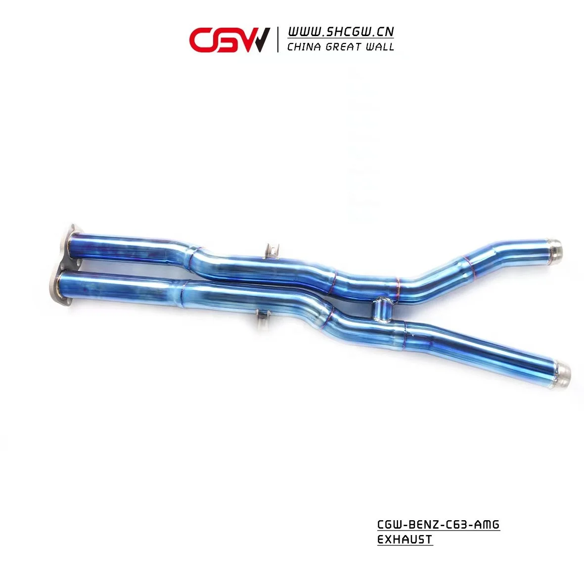 Picture 5: CGW Titanium Exhaust Tip Muffler Valvetronic for  W205 C63 C63S  4.0T 2015-