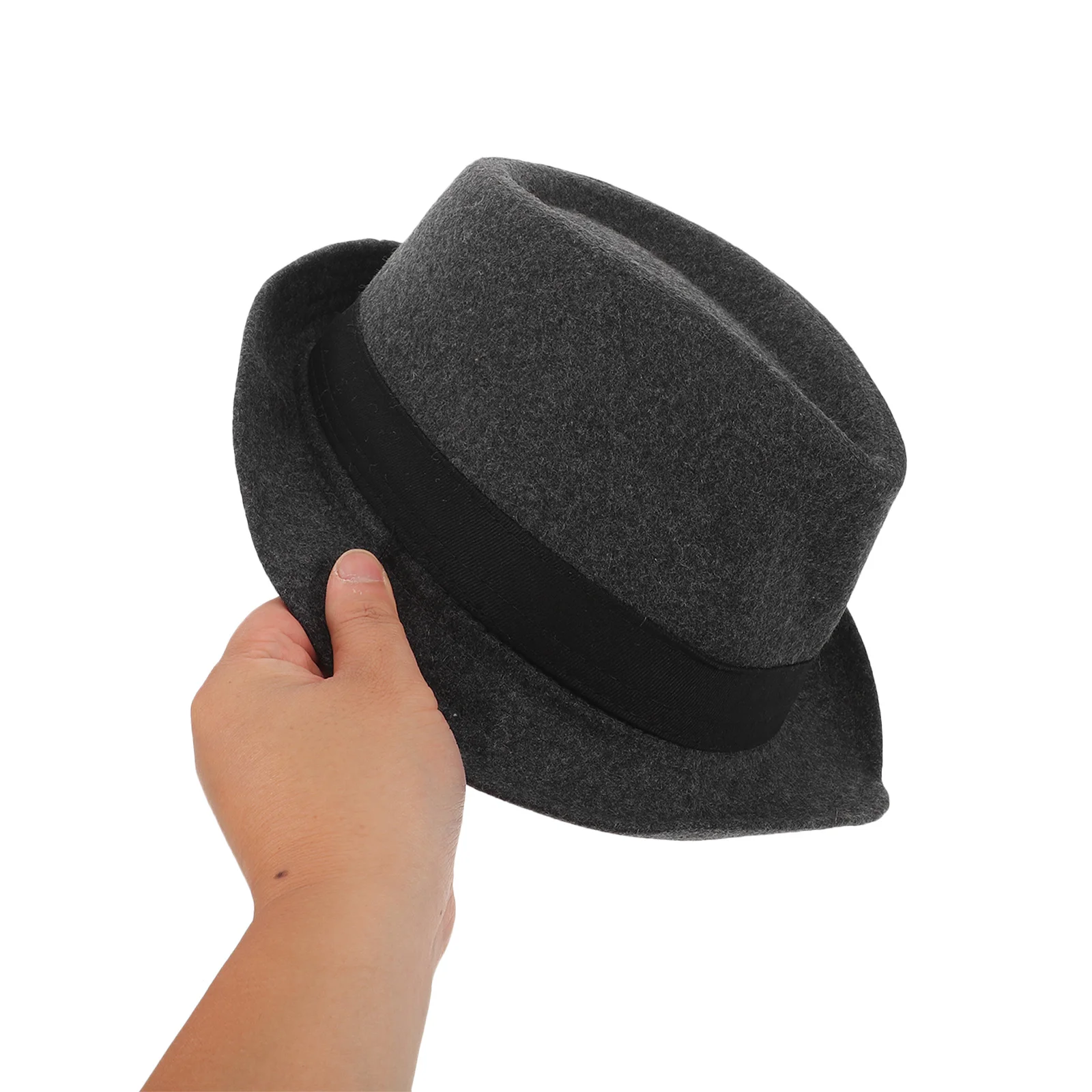 

Jazz Fedora Hat For Men Women Classic Flat Top Wide Brim Trilby Vintage Style Fedora For Parties Festivals Retro Fashion