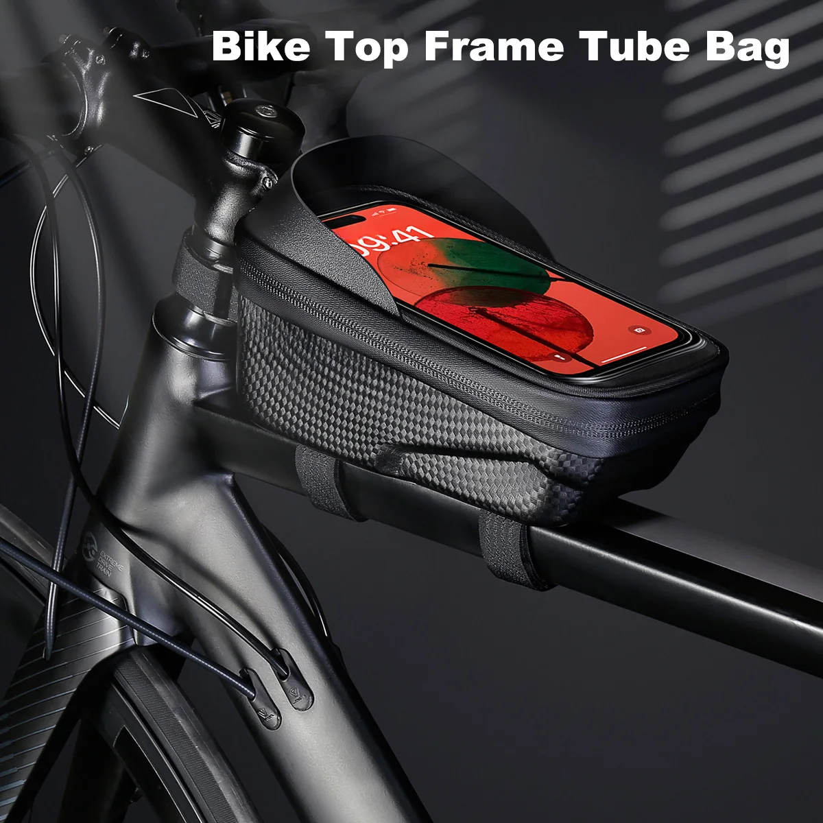 

Waterproof Touch Screen Bicycle Top Frame Tube Bag Mountain Road Cycling Bag Mobile Phone Case Holder Bike Accessories
