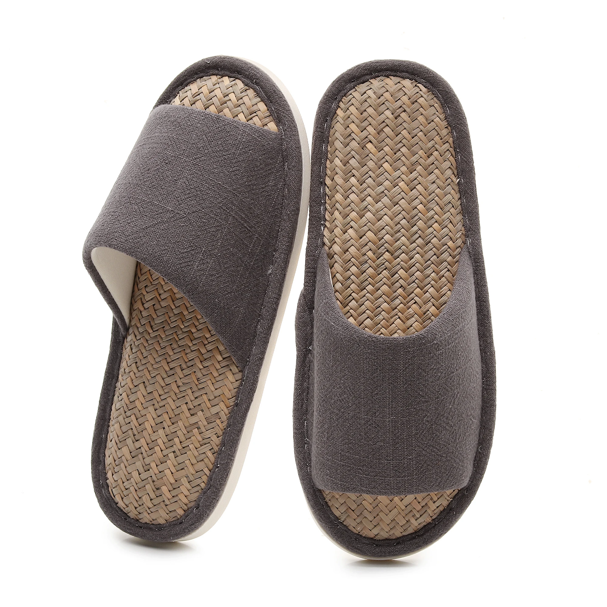 Вязаные дышащие тапочки, подходящие для новогоднего ношения, противоскользящие и впитывающие пот, как для мужчин, так и для женщин в доме.