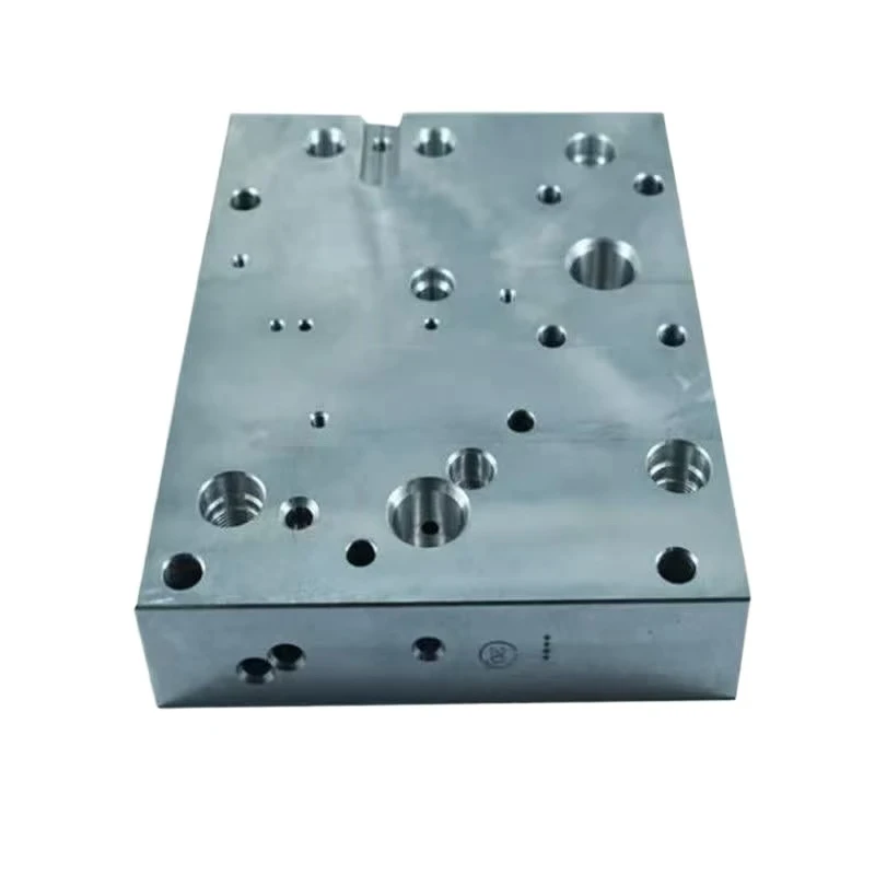 

CNC Parts Services OEM Machine Machining Metal Parta Custom Precision Stainless Steel Porous Hydraulic Valve Block