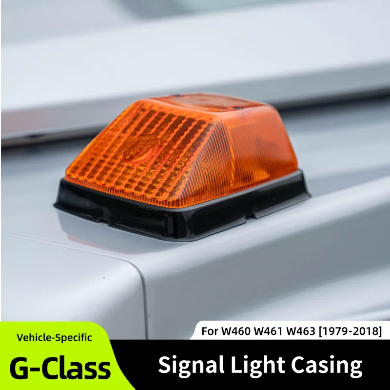 Turn Signal Light Housing For Mercedes‑Benz G Class G350 G500 G55 G63 W463 1979‑2018 Car Side Lamp Shell Exterior Replace Parts