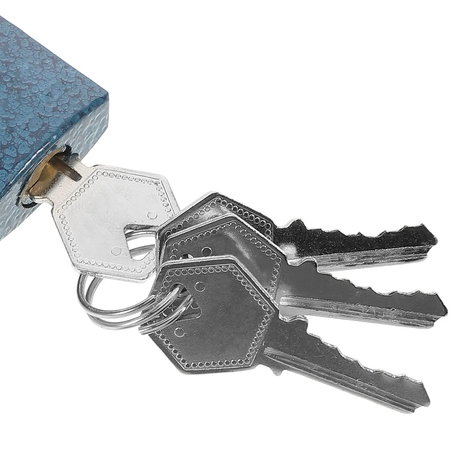 Copper Core Heavy Duty Rv Bathroom Door Lock Keyed Alike Weatherproof Padlock for Outdoor Storage Security Rv Lock Keyless Entry