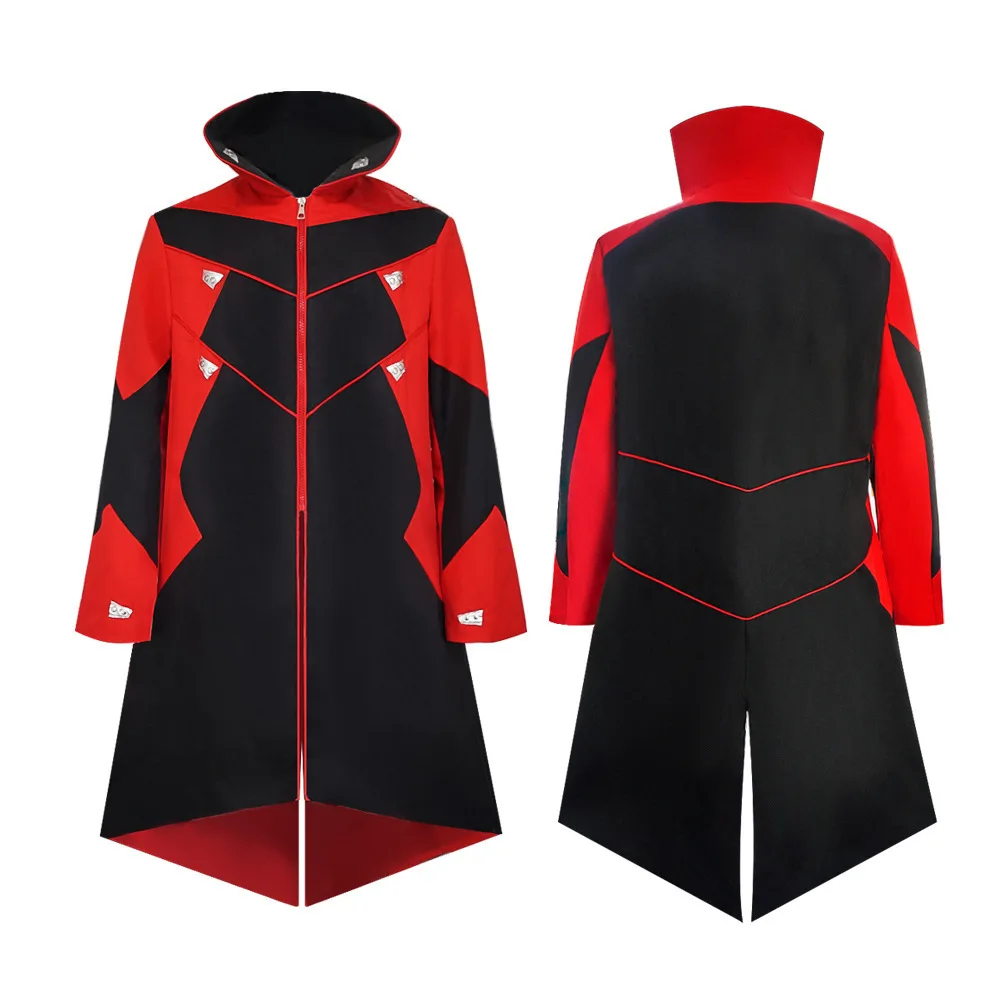Sonic The Hedgehog Cosplay Costume Dr Eggman Cosplay Outfit Eggman Windbreaker Role-playing Costume view 3