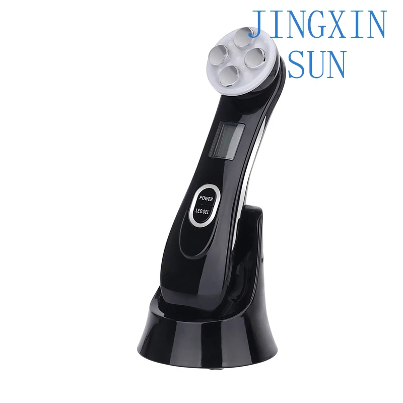 EMS Radio Frequency Introduction Instrument LED Color Light Beauty Equipment Household Face Photon Skin Rejuvenation Instrument