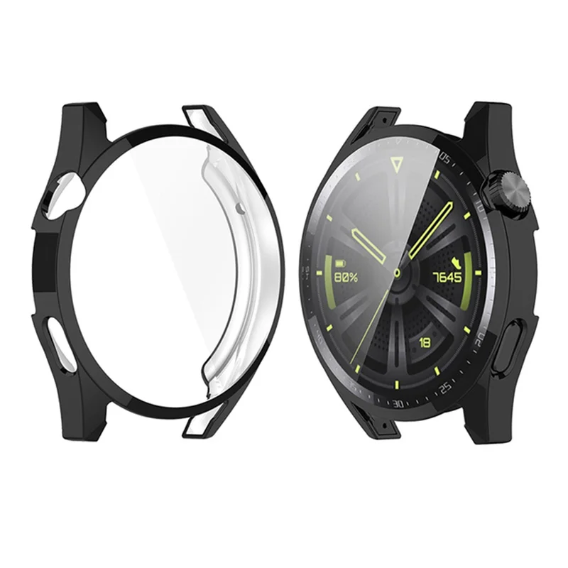 Screen Protective Case for Huawei Watch GT3 42mm 46mm Anticollision Full Screen Protection Smartwatch 42 mm 46 mm Accessories