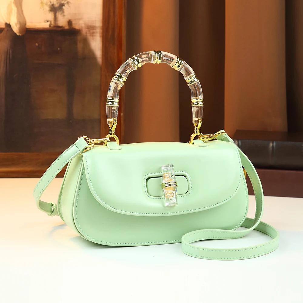 2026 New Luxury Gold Handbags for Women Shiny Metallic Designer Bag Clear Acrylic Handle Evening Party Shoulder Crossbody Bags image 3