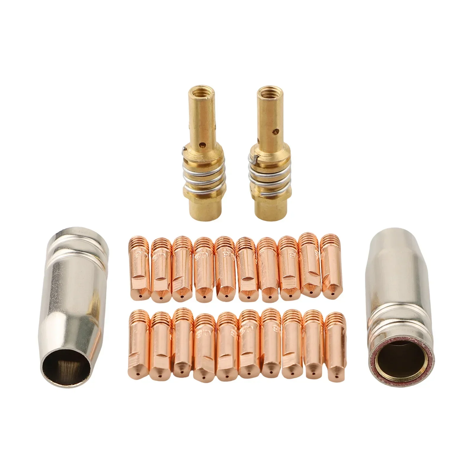 

Медные насадки MB15 15AK, комплект контактных насадок для точной сварки, минимальная адгезия для распыления, совместимая с MIG130