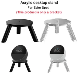 For Echo Spot (2024 Release)/Echo Pop/Echo dot 4dn/Echo 4-speaker acrylic desktop stand universal audio base storage rack