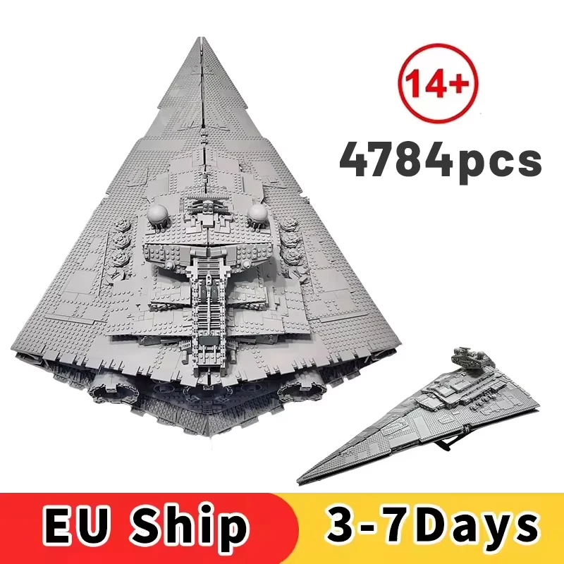 4784 Elementy Klocki Model Statku Kosmicznego Imperium z Polski za $144.02 / ~549zł