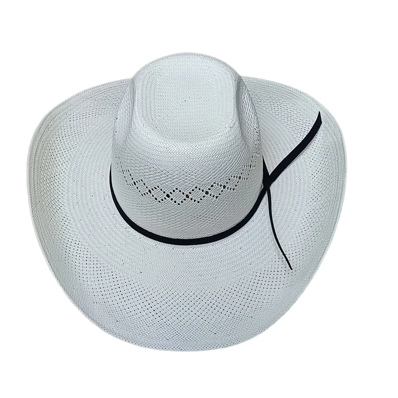 Men's Large 60cm Size Summer Cowboy Hat Off White Colo For Summer For Men Women Vintage Curled Wide Brim Cowgirl Hats