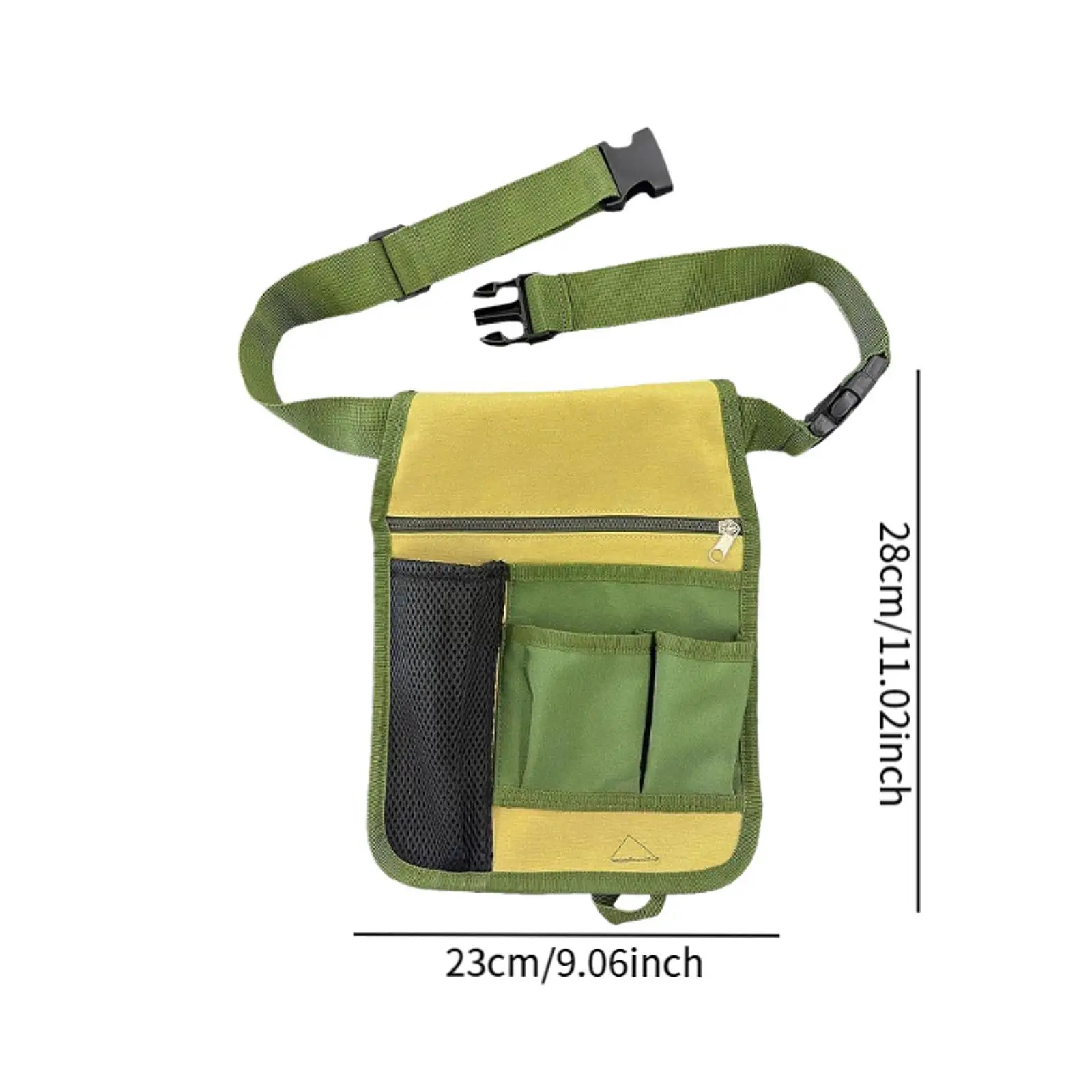 Delantal con cinturón de herramientas, múltiples bolsillos para proyectos de bricolaje, jardinería, floristas