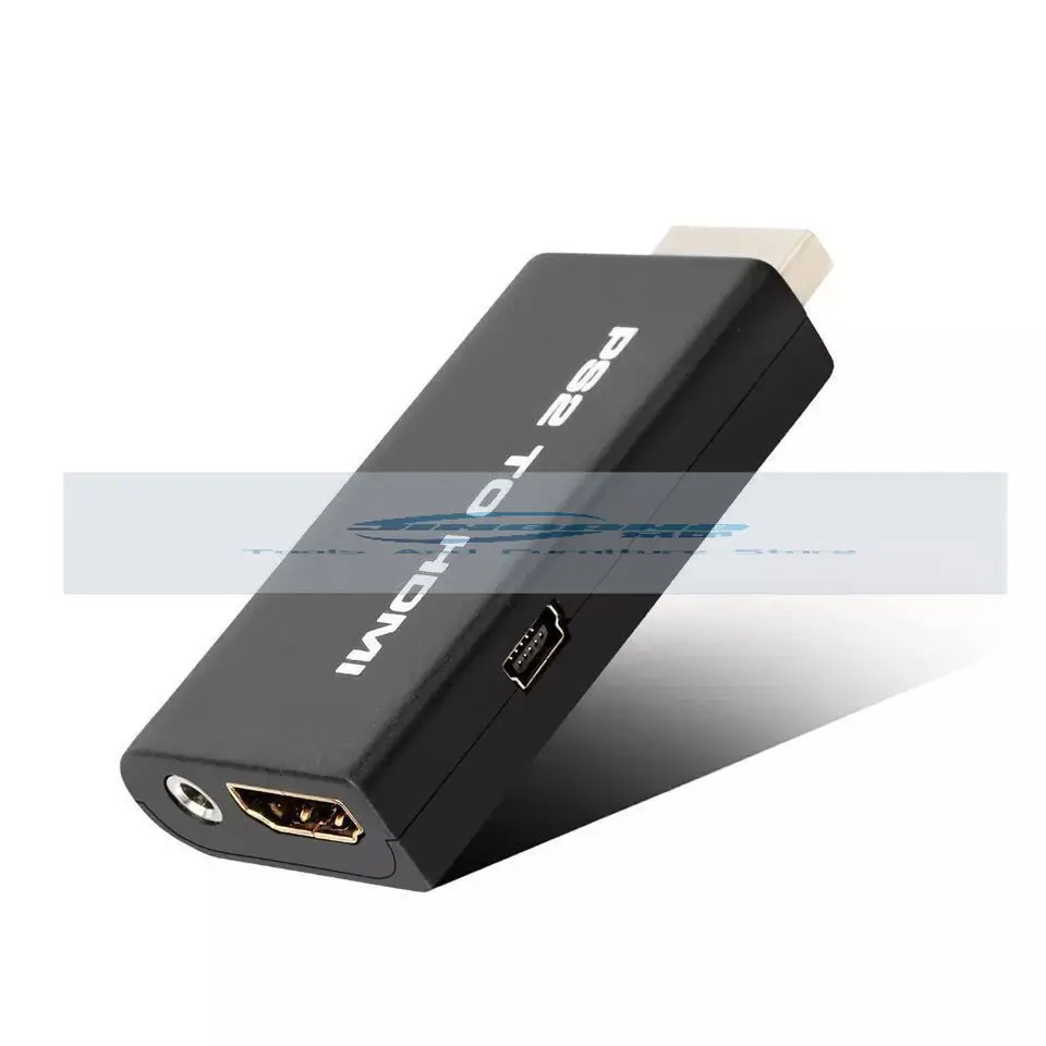 PS2 TO HDMI, PS2 to HDTV game to HDTV with audio & video converter