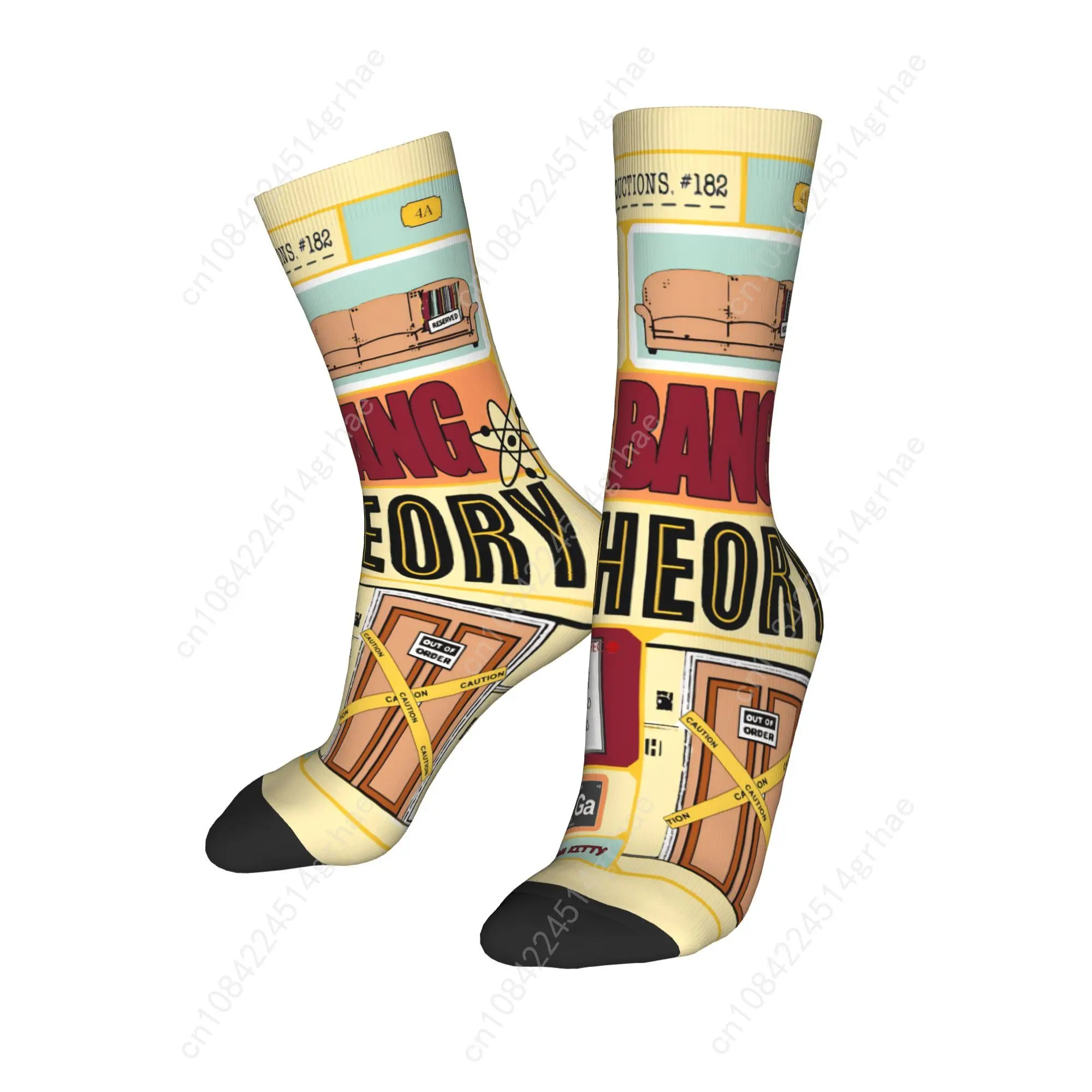 ถุงเท้าทฤษฎีบิ๊กแบง ถุงเท้าลายการ์ตูนน่ารัก ถุงเท้าผู้ชายระบายอากาศได้ดี ถุงเท้าปีนเขา ถุงเท้ากันลื่นแบบสั่งทำสำหรับฤดูใบไม้ร่วง