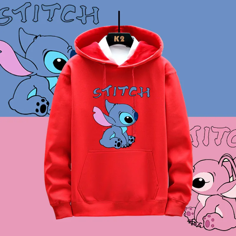 Cartoon Stitch Co-branded Stitch Different Couples Clothes Men and Women Couples Sweater Jacket