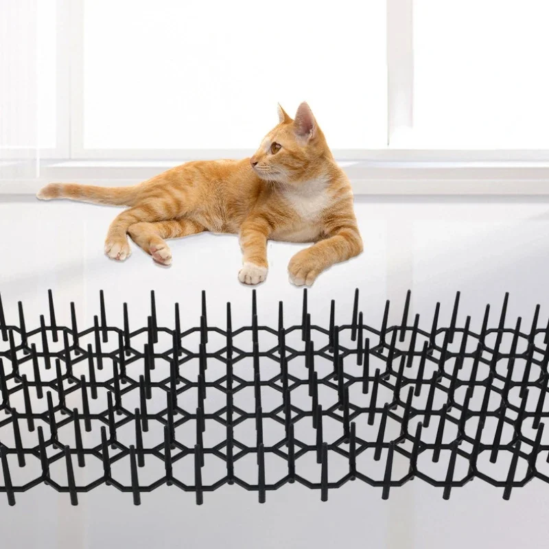 Anti-Katzen-Spitzenteppich für den Heimgebrauch, Katzenabwehrnetz, Spitzennetz zum Verbinden, Absperrgitter für Haustierbereiche, 13*49cm, Anti-Katzenkratz – Detail 4