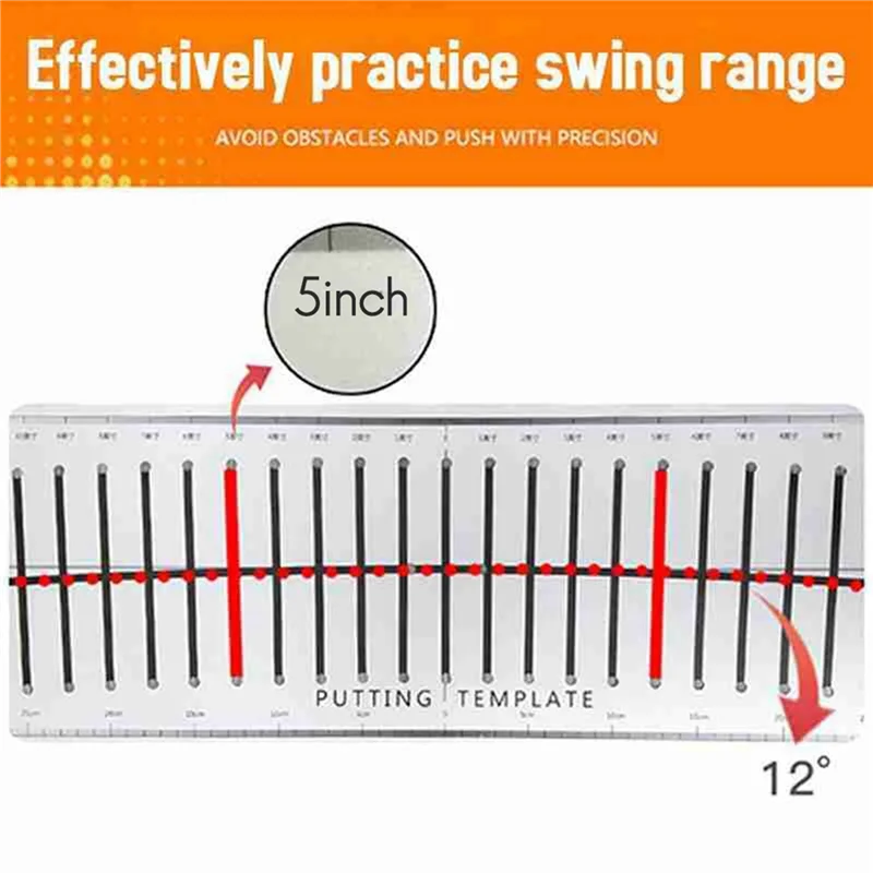 

2X Golf Putter Putting Mat Trainer Indoor Putting Green Pad Equipment Golf Hitting Aiming Line Training Aids Blanket Kit