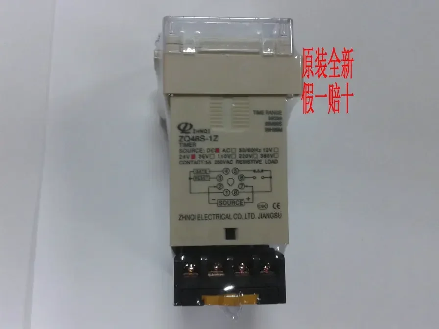 

Original new positive start time relay ZQ48S-S ZQ48S-1Z ZQ48S-2Z need Remarks Coil voltage