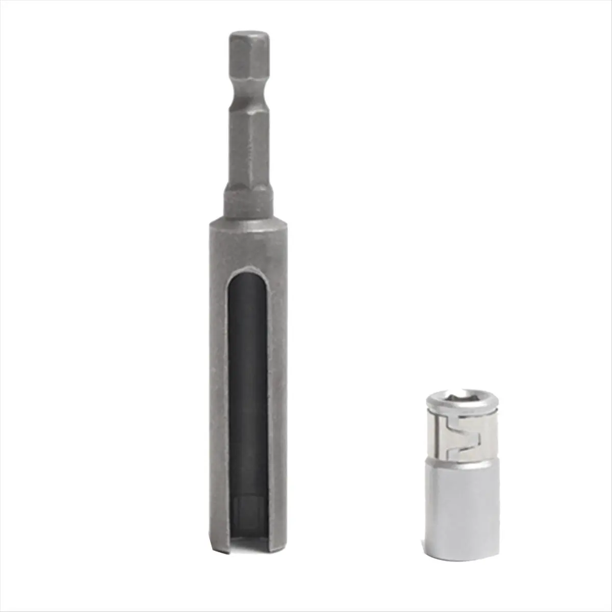 POPULAR-Nut Driver Quick-Change Hex Shank Slotted Drill Bit Socket Wrench Tool Socket Adapter view 2