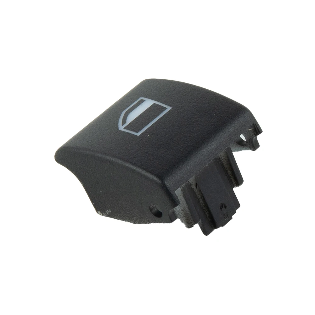 For BMW 3 Series E46 Glass Switch Buttons Cover Automotive Front LH&RH Window Adjustment Switch Cover Replacement Black