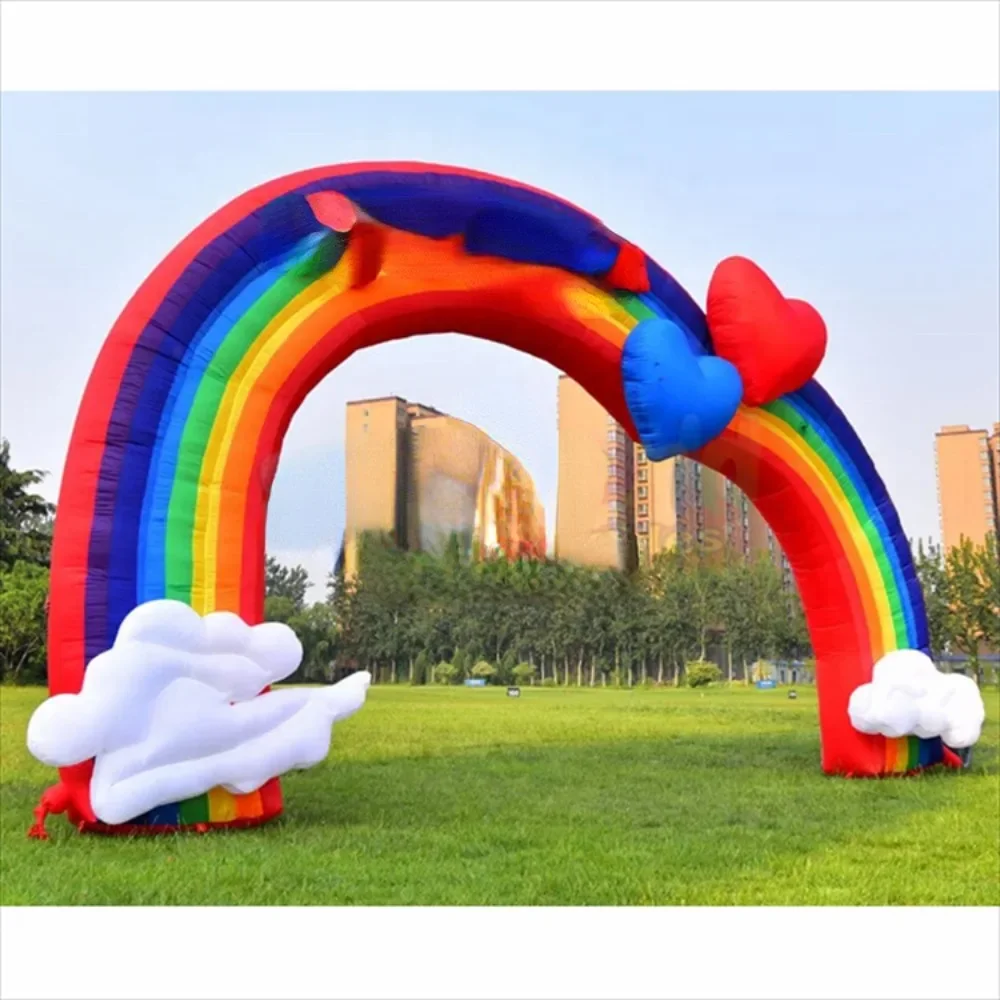 Advertise Equipment For Outdoor Race Sport Party Various Inflatable Halloween Arch Welcome Led