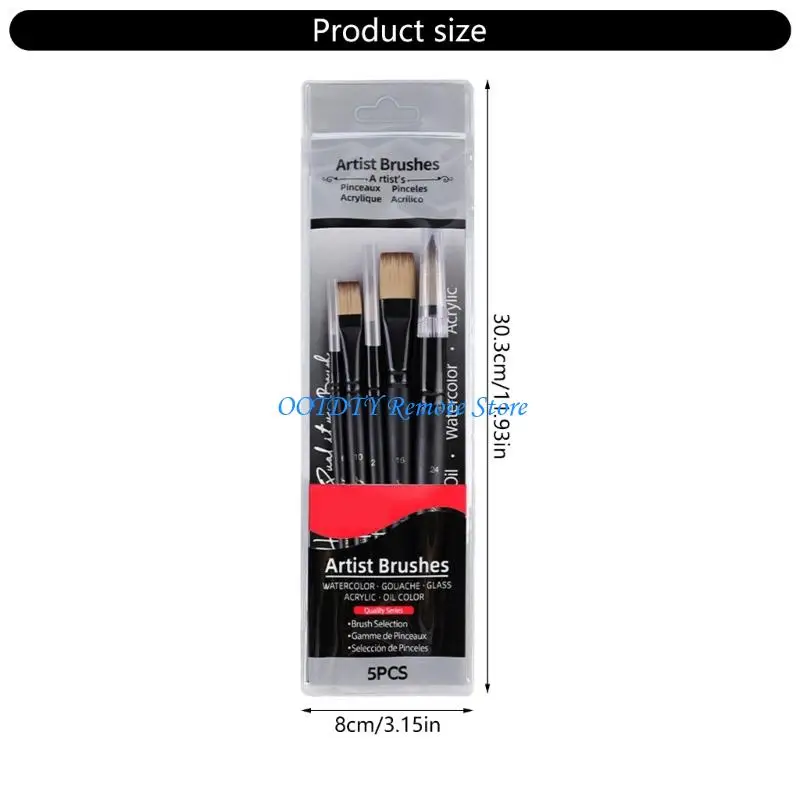 1 Set Pinsel Pinsel Set Nylon Haarpinsel Pinsel Aquarellmalerei Pinsel