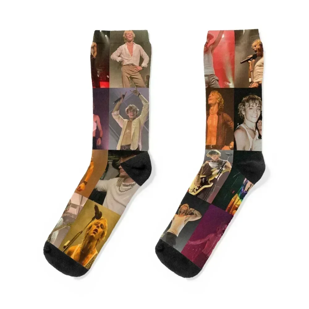 

Ross Lynch Socks warm winter japanese fashion snow golf Men Socks Women's crazy golf anime Boy Child Socks Women's