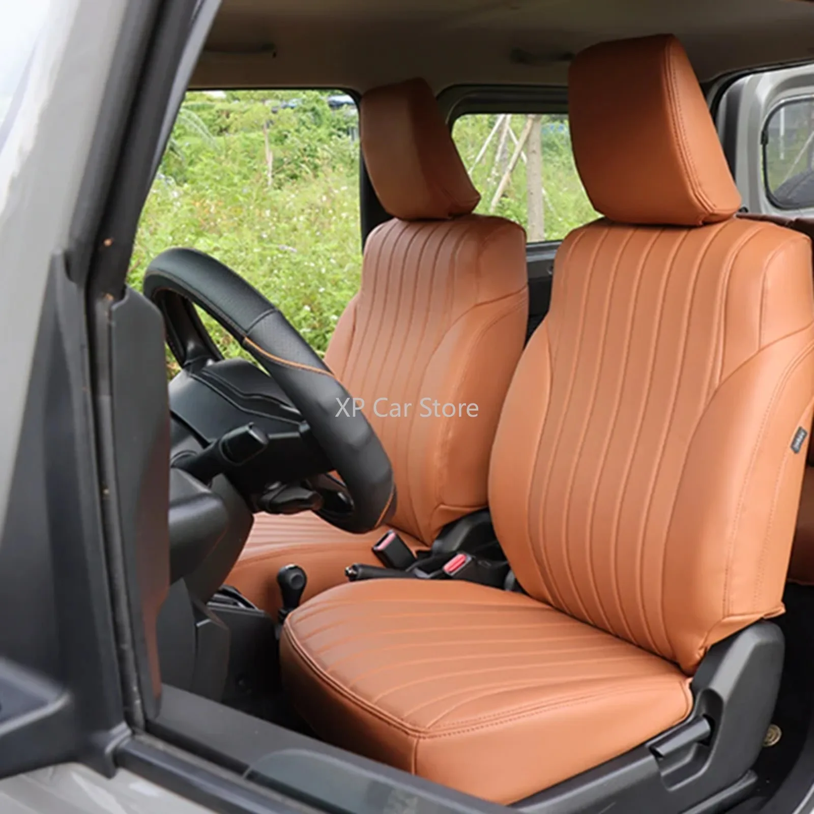

seats For Suzuki Jimny JB64 Sierra JB74W 2019 2025 Car Seat Covers Protector Cushion Pad Leather Auto Interior Styling