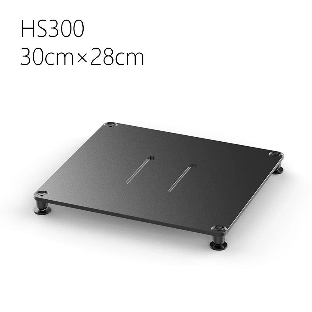 DD ddHiFi HS300 Black Aluminum HiFi Rack for Table-Top Audio Devices,  Storage Holder for Desktop DAC Amp