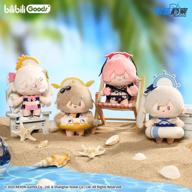 

Оригинальная аниме-фигурка Blue Archive Аджитани Хифуми Ширасу, плюшевая кукла-подвеска, плюшевый значок-пин, подарки для косплея