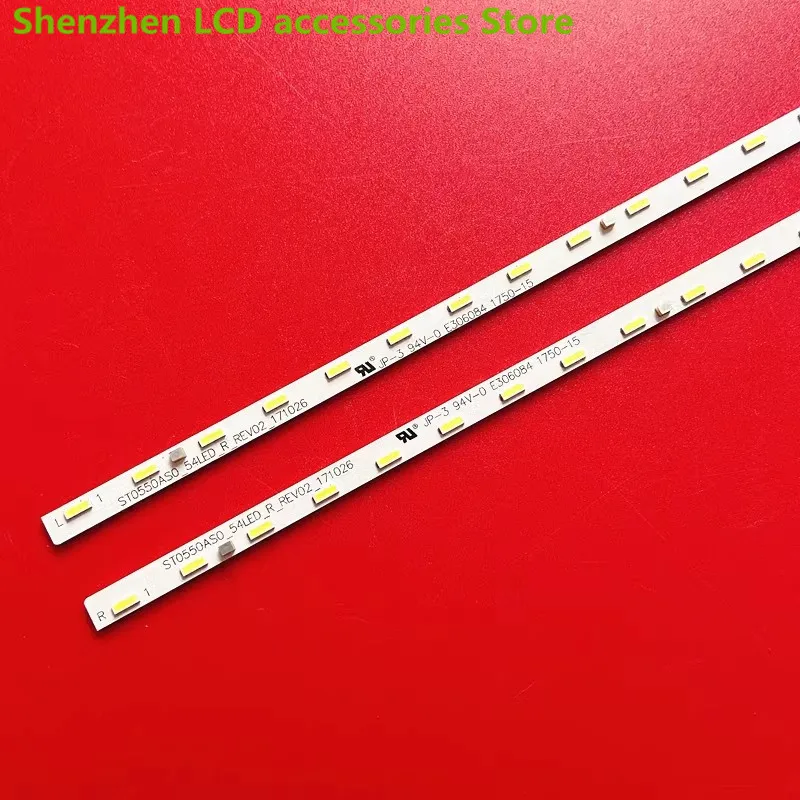 FOR Sony 55inch KDL-55X8655F KD-55X856F lamp ST0550AW5_54LED_R_REV00_1801 60.3CM - 54LED 100%NEW LED backlight strip