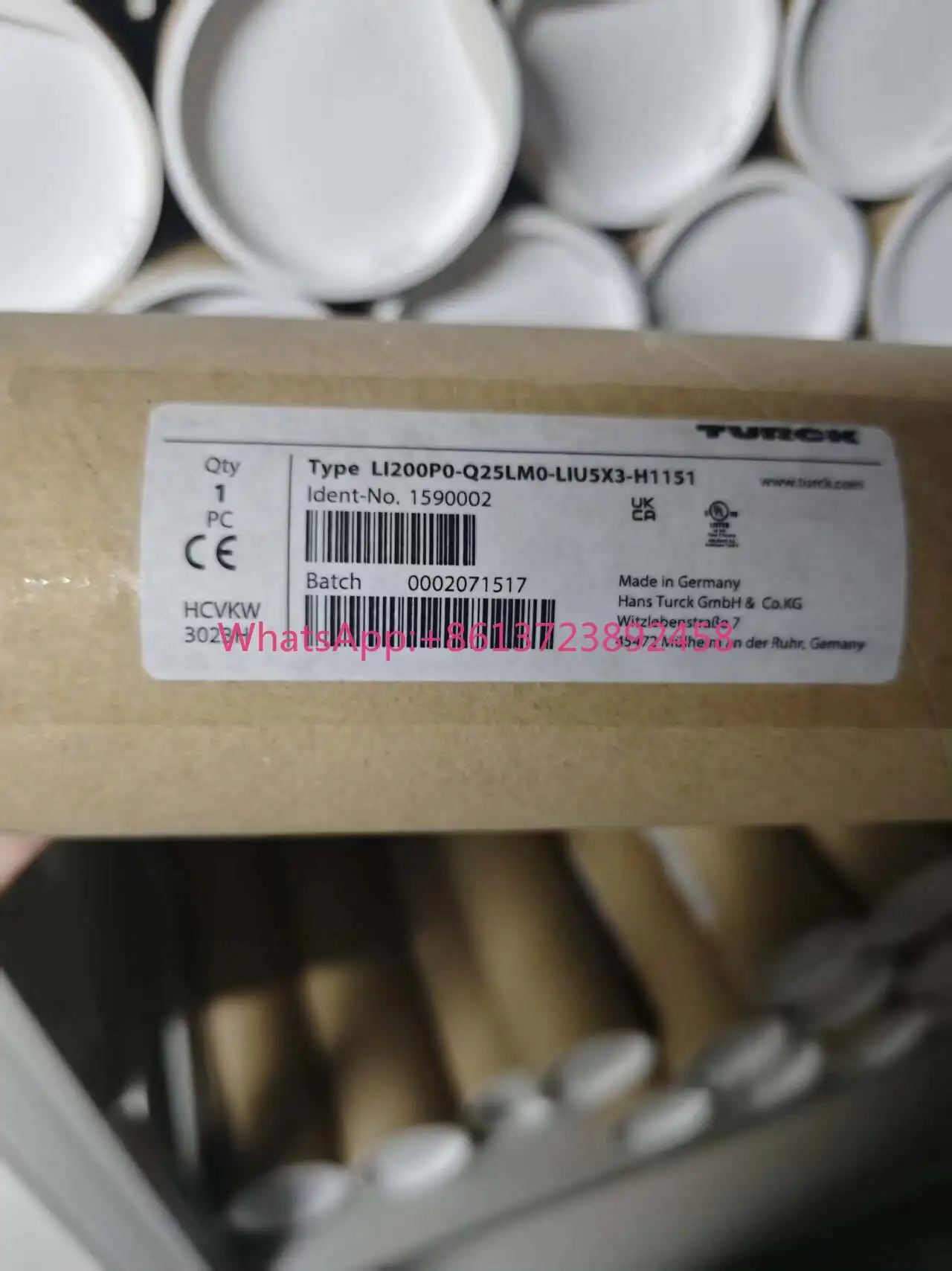 

Turck LI200P0-Q25LM0-LIU5X3-H1151 magnetic sensor, high quality