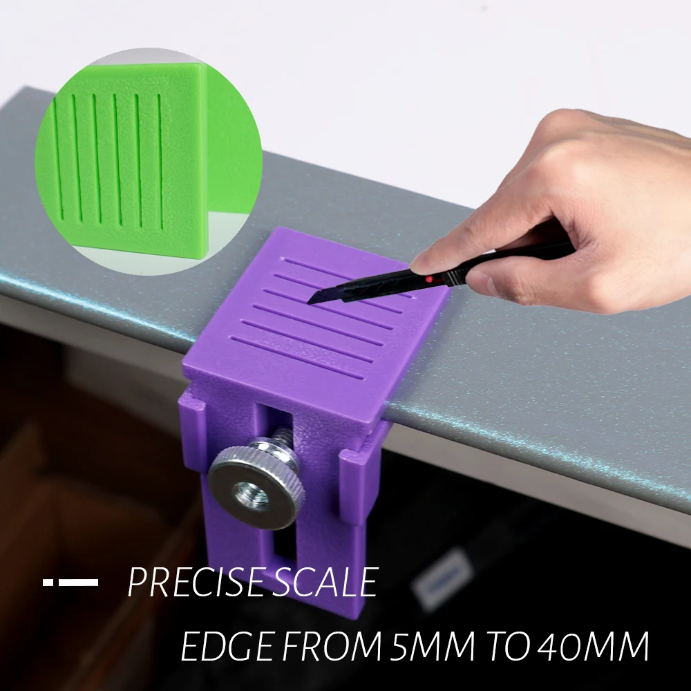 Vinyl Film Edge Cutting Applicator: with Measurement System, Precision, for Car Window Tint Wrap & Installation Accessories