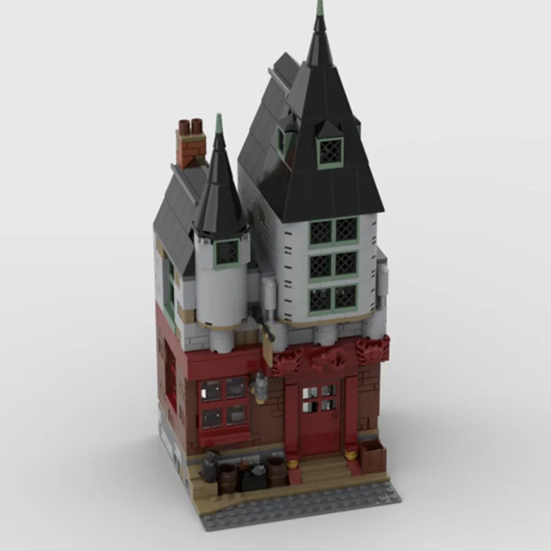 

830pcs Adjacent Alley Street View Magical Menagerie Extension Model Modular Building Blocks Bricks Kid Christmas Toy Moc-75978