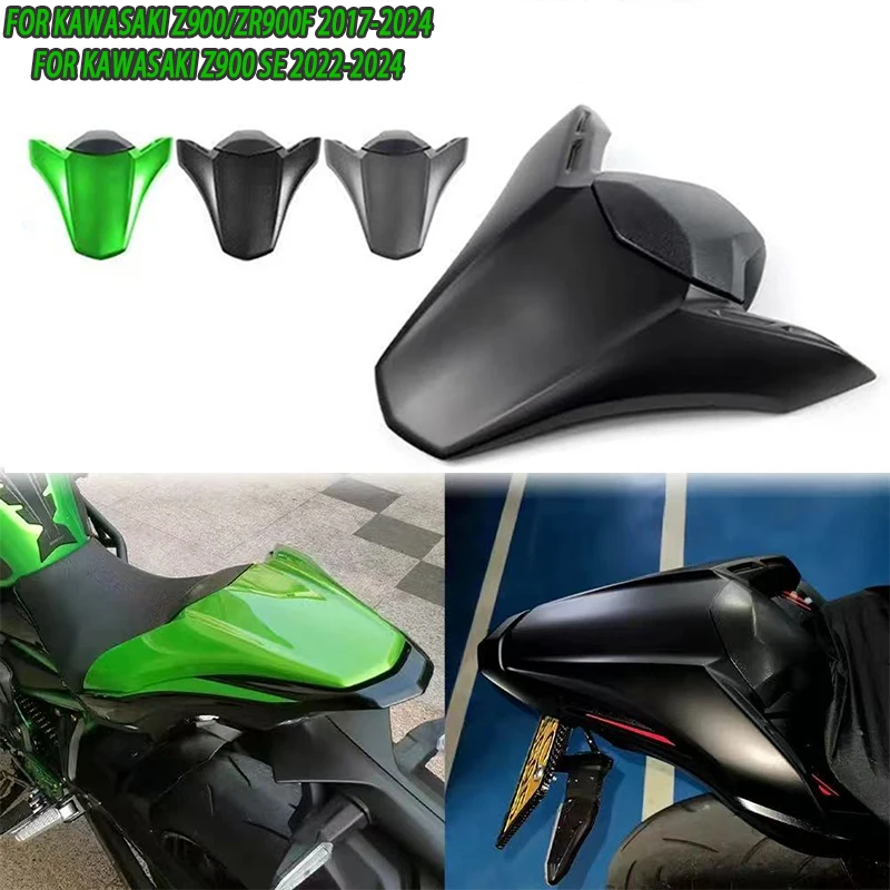 Motorcycle Part Rear Passenger Pillion Seat Cowl Fairing For Kawasaki Z900/ZR900F 2017-2024 Z 900 SE Tail Cover Accessories