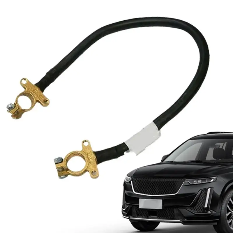 Car Battery Cable Connectors Battery Cable For Car With Clamp Design Gauge Battery Inverter Copper Power Inverter Wire Built-in