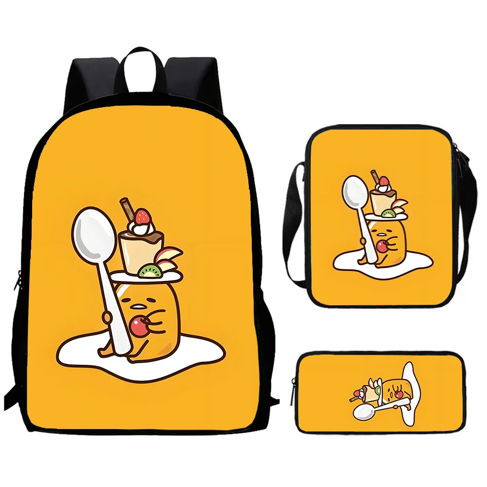 

Cartoon Gude-tama Child School Backpack With Shoulder Bags Pencil Bags For Kindergarten,Light Weight School Bags For Boys Girls