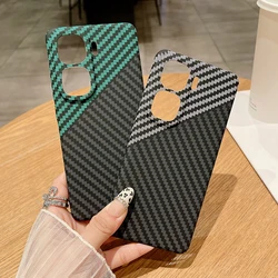 For Vivo Iqoo Neo10 Phone Case Luxury Carbon Fiber Texture Cover Iqoo Neo10 Pro Hard PC Matte Back Shell Vivo Iqoo Noe9S Pro+