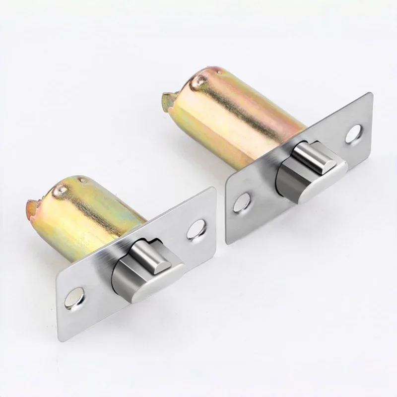 Universal Ball Lock Latch - Replacement Lock Bolt Parts for Indoor Old-Style Bedroom Door Lock Core