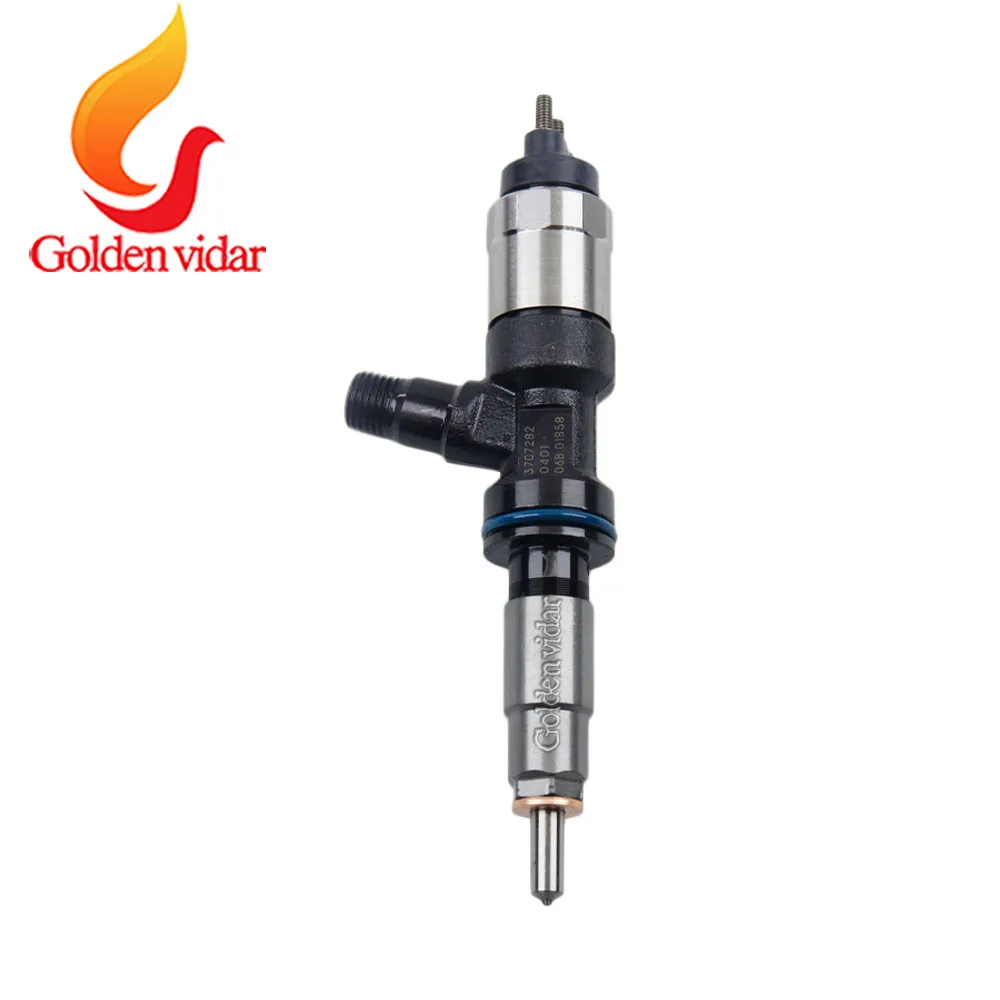 4pcs/set Fuel Injector 370-7282/295050-0401, for CAT C6.6/C7.1 Engine, 320E 323E Excavator, For Fuel Engine Injection System