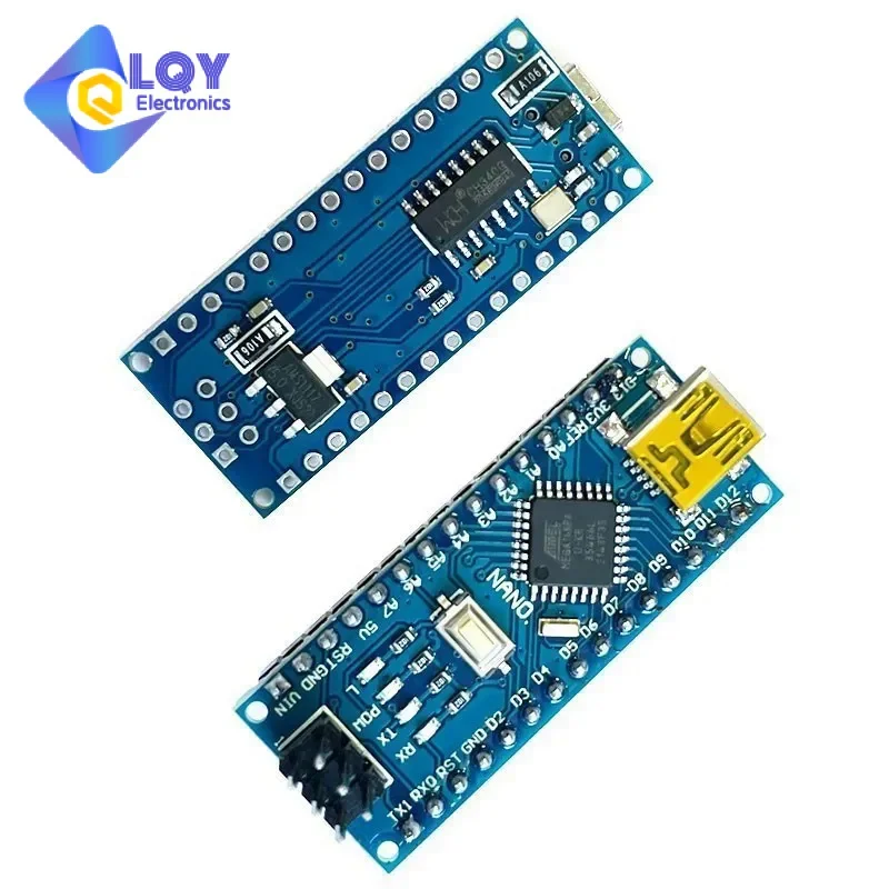 For Nano mini USB With The Bootloader Compatible Red Controller for Arduino CH340 USB driver 16Mhz Nano ATMEGA168P