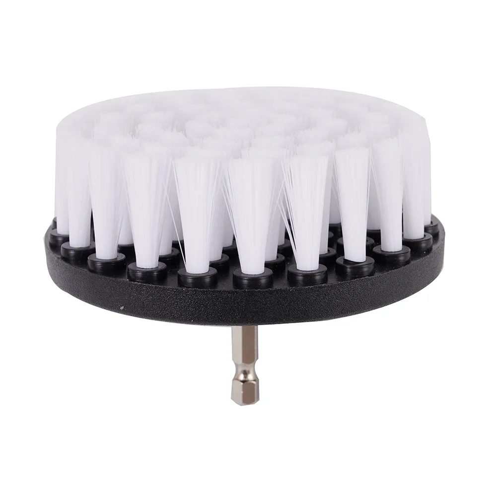 4inch Drill Brush Head Soft Brushes Attachment For Carpet Car Interior Leather Upholstery Cleaning Electric Brush Power Tools