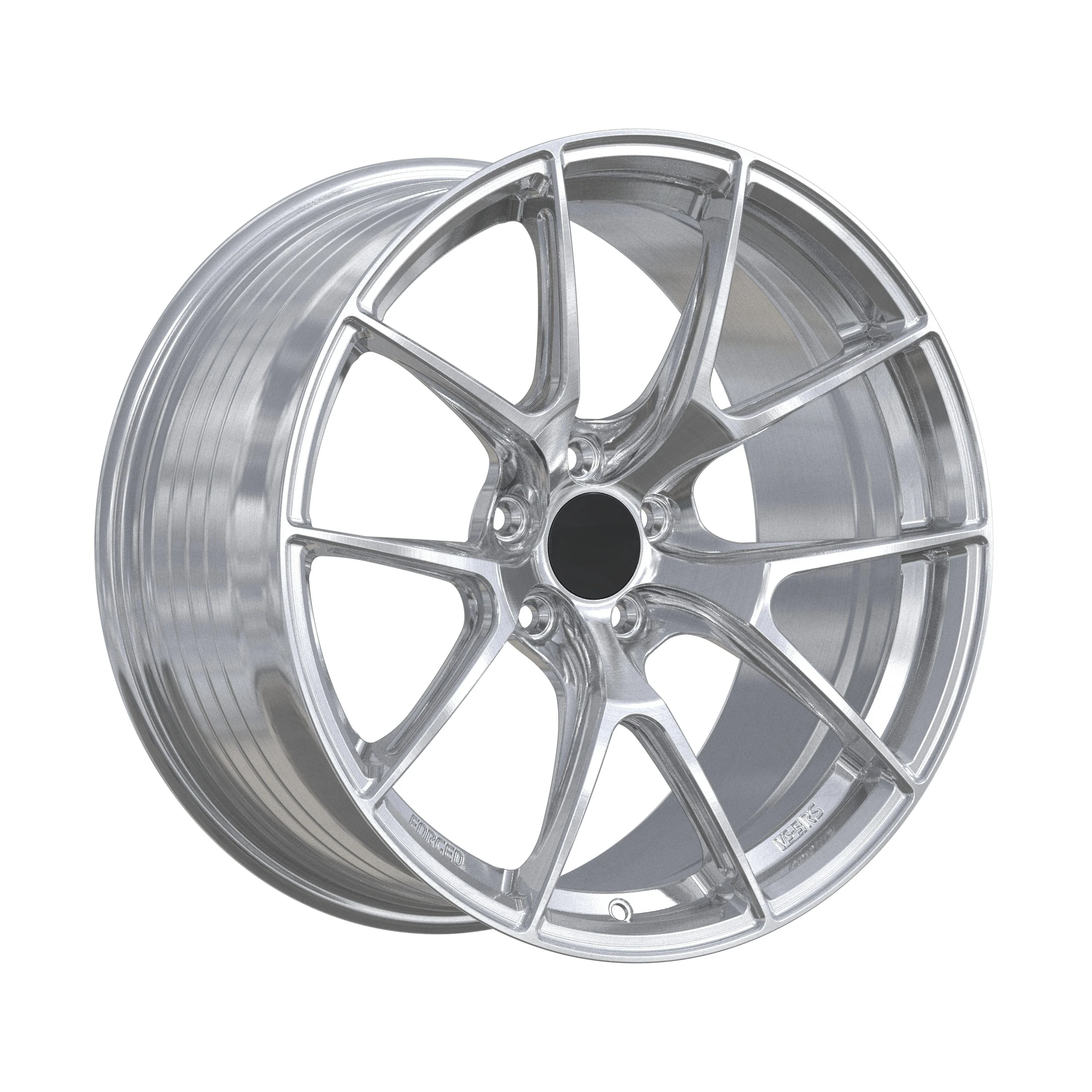 

VS-5RS Stylish Muscular Forged Aluminum Car Rims 18-22 Inch Brushed Silver Lightweight 5x114.3 5x112 New Passenger Car Wheels