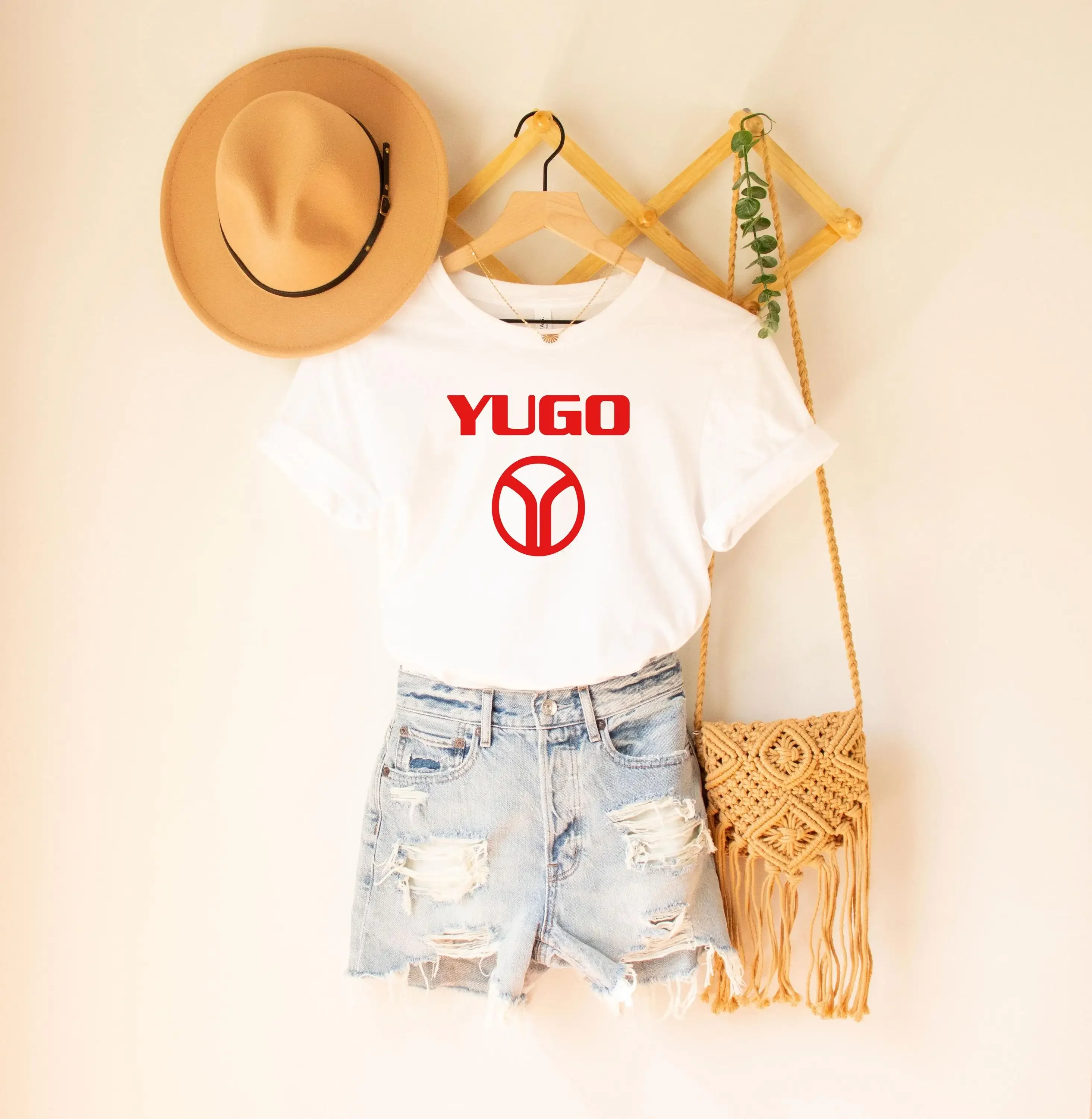 Yugo T-Shirt Jugoslawien Serbien Kragujevac klassische Autos Retro Vintage SFRJ