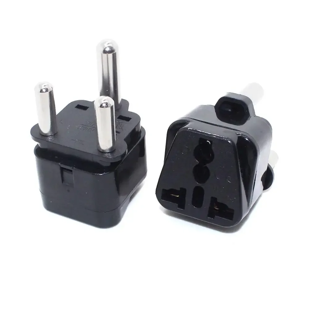 Large South Africa Plug (Type M), 15A 250V AC Power Socket AU US UK to South Africa/Swaziland/Lesotho Converter Travel Charing